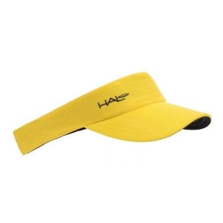 Visera HALO Sport Visor - Amarilla | Antisudor, Ultra Ligera, Transpirable y Ajuste Perfecto para Running, Ciclismo y Outdoor