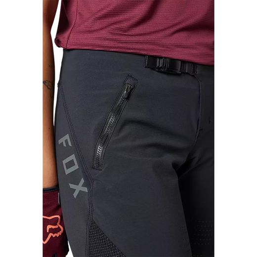 🖤🩳 Pantalón Fox Flexair Pro Mujer Negro | Ligereza, Comodidad y Rendimiento en MTB 🚵‍♀️✨