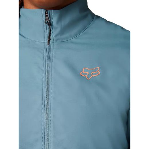 🌿🧥 Chaqueta Cortavientos Fox Ranger Mujer – Protección Ligera y Estilo Deportivo 🚴‍♀️💨