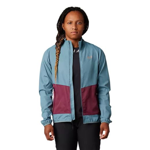 🌿🧥 Chaqueta Cortavientos Fox Ranger Mujer – Protección Ligera y Estilo Deportivo 🚴‍♀️💨