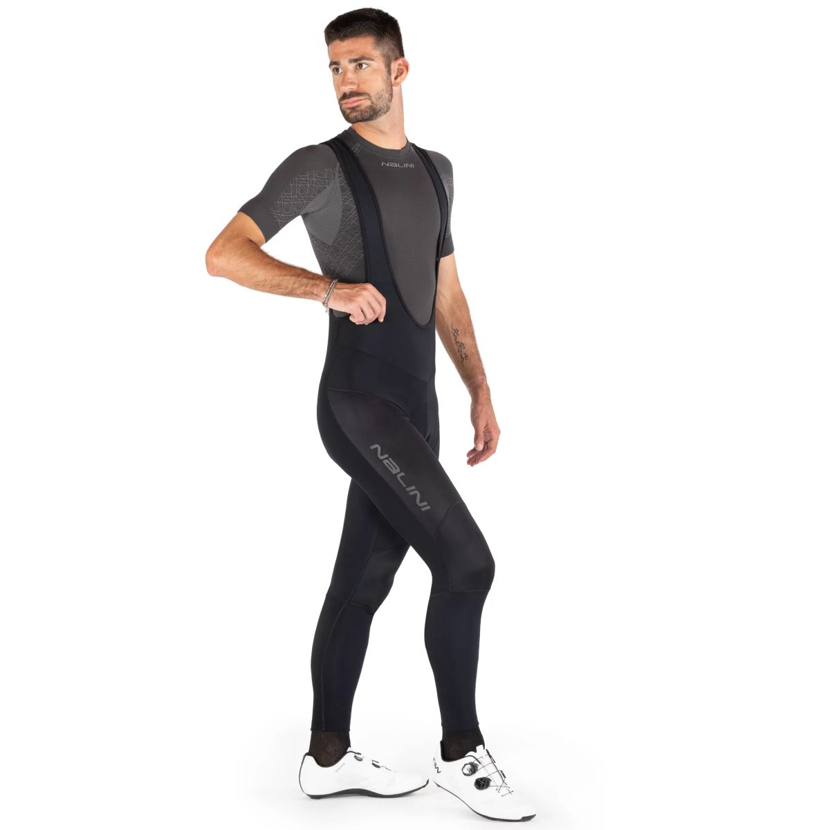 ❄️ WARM WIND Bib Tights – Culottes Largos Térmicos con Tejido de Tres Capas 🚴‍♂️🔥 3XL