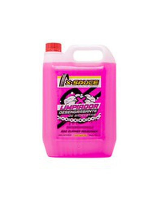 Bidon 5 Litros X-Sauce Limpiador Desengrasante De Bicicletas (Rosa)