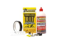 Kit Tubeless Carretera Valvula Fina X-Sauce