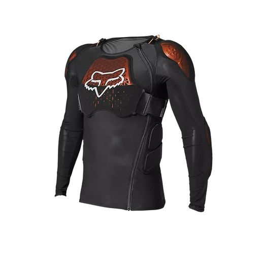 🚴‍♂️🔥 Chaqueta Fox YTH Baseframe Pro D3O Negra | Protección y Flexibilidad para Jóvenes Riders