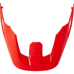 Visera Fox Juvenil Mainframe Roja Fluorescente