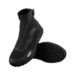 👟💧🚵‍♂️  Zapatillas Leatt MTB 7.0 HydraDri Flat Negro – Máxima tracción y protección en cualquier clima