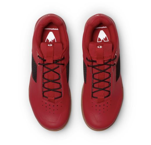 👟🔴🤎⚫🚵‍♂️ Zapatillas Crankbrothers Mtb Mallet Stamp Lace Rojo/Marrón/Negro