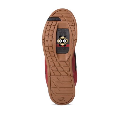 👟🔴🤎⚫🚵‍♂️ Zapatillas Crankbrothers Mtb Mallet Stamp Lace Rojo/Marrón/Negro