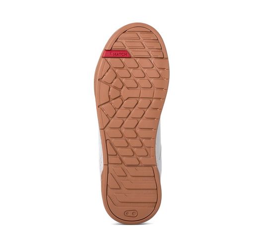 👟⚪🔴🤎🚵‍♂️ Zapatillas Crankbrothers Stamp Lace Splater Blanco/Rojo/Marrón