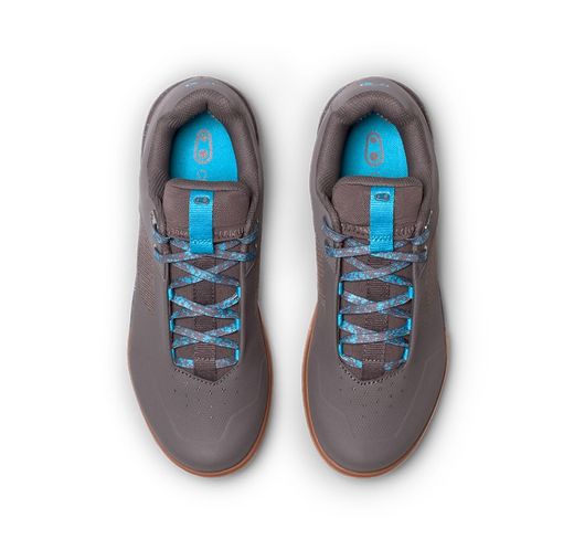 👟🌫️💙🤎🚵‍♂️ Zapatillas Crankbrothers Stamp Lace Splater Gris/Azul/Marrón