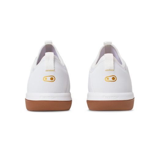 👟⚪🟡🤎🚵‍♂️ Zapatillas Crankbrothers Stamp Street Lace Blanco/Dorado/Marrón