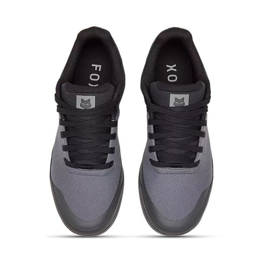 👟🖤🚵‍♂️ Zapatillas Fox Union Canvas – Comodidad y Estilo para el MTB y Uso Diario Gris Sombra Oscuro