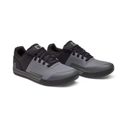👟🖤🚵‍♂️ Zapatillas Fox Union Canvas – Comodidad y Estilo para el MTB y Uso Diario Gris Sombra Oscuro