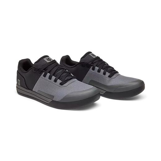 👟🖤🚵‍♂️ Zapatillas Fox Union Canvas – Comodidad y Estilo para el MTB y Uso Diario Gris Sombra Oscuro