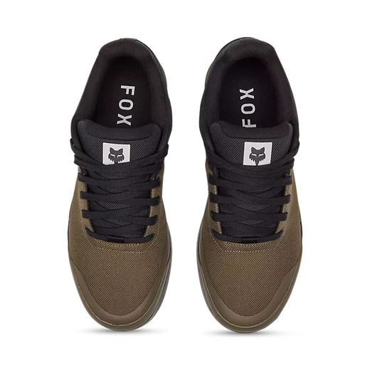 👟💚🚵‍♂️ Zapatillas Fox Union Canvas – Comodidad y Estilo para el MTB y Uso Diario Verde militar