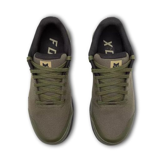 Zapatillas Fox Union Canvas – Comodidad y Estilo para el MTB y Uso Diario Verde Oliva
