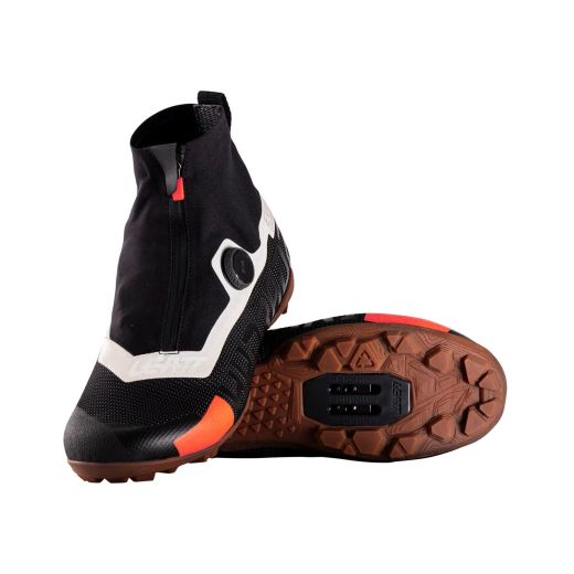 👟⚫🚵 Zapatillas MTB Leatt HydraDri ProClip 8.0 Boa – Negro