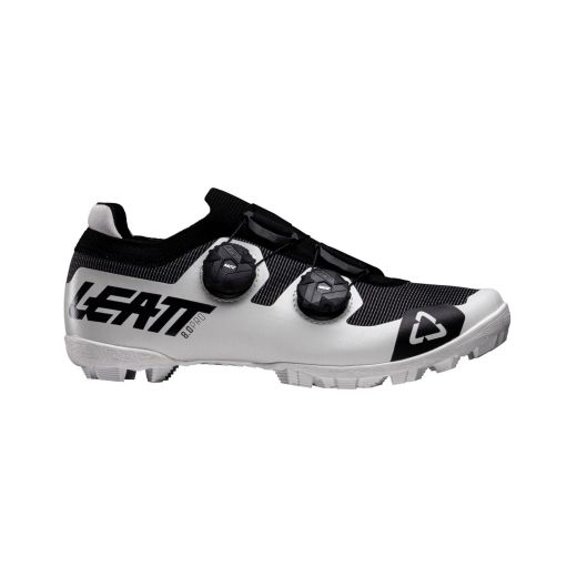 👟⚫⚪🚵‍♀️ Zapatillas MTB Leatt ProClip 8.0 Race Mujer – Negro/Blanco