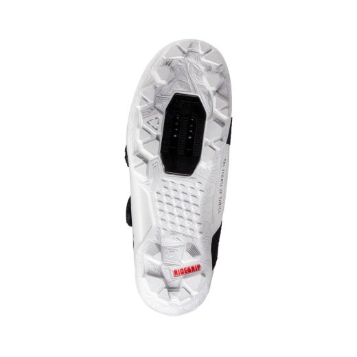 👟⚫⚪🚵 Zapatillas MTB Leatt ProClip 8.0 Race – Negro/Blanco