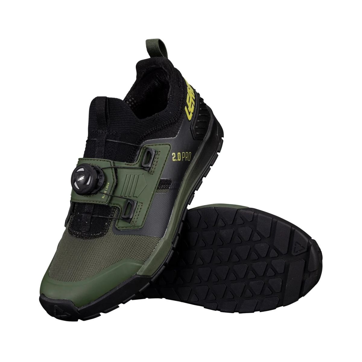 👟🌿 Zapatillas MTB Leatt ProFlat 2.0 – Spinach (Verde) 38.5