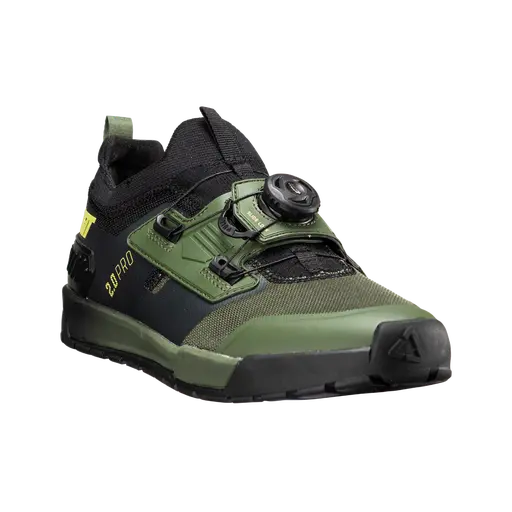 👟🌿 Zapatillas MTB Leatt ProFlat 2.0 – Spinach (Verde)