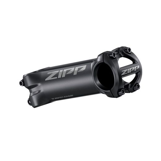 🚴‍♂️ Potencia Zipp S Course SL 80mm 6º 31.8 1-1/8 Negro Mate / Logo Brillo B2 Control Preciso, Rigidez y Rendimiento Profesional