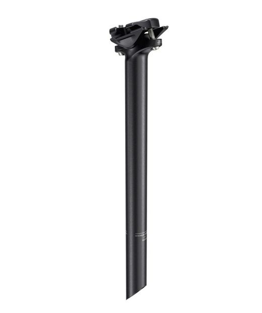 🚴‍♂️ Tija Zipp S Course – 31.6mm 350mm | 0mm Retraso | Negro / Logo Grabado B2-Al6061 🔧✨