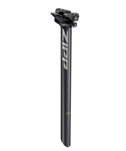 🚴‍♂️ Tija Zipp S Course – 31.6mm 350mm | 0mm Retraso | Negro / Logo Grabado B2-Al6061 🔧✨