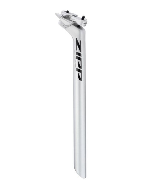 🚴‍♂️ Tija Zipp S Course – 31.6mm 350mm | 0mm Retraso | Silver Logo Grabado B2 🔧✨
