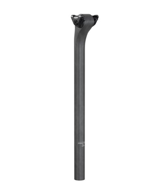 🚴‍♂️ Tija Zipp SL Speed – 27.2mm 400mm | 0mm Offset | Carbon Mate Negro / Logo Negro B2 🔧✨