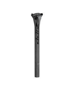 🚴‍♂️ Tija Zipp SL Speed – 31.6mm 400mm | 0mm Offset | Carbon Mate Negro / Logo Negro B2 🔧✨
